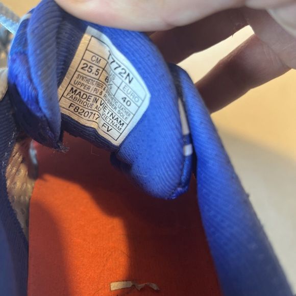 Asics Noosa FF Women's 8.5 Running Shoes Sneakers Athletic Blue T772N - Picture 9 of 10